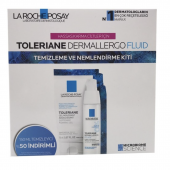 La Roche Posay Tolerine Temizleyici Jel 150 ml + Tolerianne Fluid 40 ml - 1
