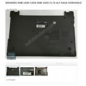GRUNDİG GNB 1550 1555 GNB 1555 C1 İ3 ALT KASA SORUNSUZ - 1