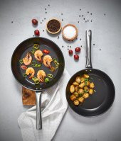 Amboss Dark Granit Tava Yanmaz Yapışmaz Titanyum Kaplama - 26 Cm - 2