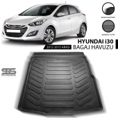 Hyundai İ30  Bagaj Havuzu 2012-2015 Arası Havuzlu Bagaj Paspası - 1