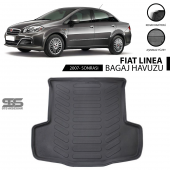 Fiat Linea Bagaj Havuzu 2007 Sonrası Havuzlu Bagaj Paspası - 1