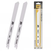 CAT DA07005 228mm 2 Parça Profesyonel Metal/Çivili Ahşap Kesme Tilki Kuyruğu Testere Ucu - 1