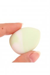3 Adet Mini Kozmetik Puf Parmak Yüz Makyaj Sünger Göz Altı Kapatıcı Kuru Islak Bez Süngeri Concealer - 3