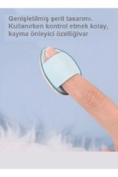 3 Adet Mini Kozmetik Puf Parmak Yüz Makyaj Sünger Kuru Islak Bez Süngeri Göz Altı Kapatıcı Concealer - 3