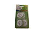 MAPİ ŞEFFAF ISİMLİKLER BLİSTER 65 MM   5Lİ PAKET - 1
