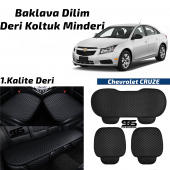 Chevrolet CRUZE Siyah Deri Oto Koltuk Minderi thumbnail 1