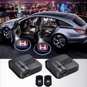 Honda  Kapı Altı Logo Araç İçi Pilli 2 Adet - 1