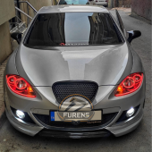 Seat Leon Mk2 Batman Yarasa Ayna Kapağı Piano Black 2005 2006 2007 2008 Uyumlu - 1