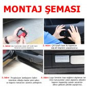 Renault Kapı Altı Logo Araç İçi Pilli 2 Adet - 6