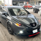 Seat Leon Mk2 Batman Yarasa Ayna Kapağı Piano Black 2005 2006 2007 2008 Uyumlu - 4