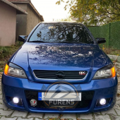 Opel Astra G 1998, 1999, 2000, 20001, 2002, 2003, 2004 model Uyumlu Batman Yarasa Ayna Kapağı Piano Black ABS Plastik - 5