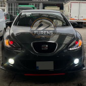 Seat Leon Mk2 Batman Yarasa Ayna Kapağı Piano Black 2005 2006 2007 2008 Uyumlu - 3