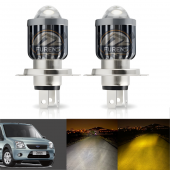 Ford Connect Için Uyumlu Şimşek Etkili Mercek Led Xenon Çift Renk - 2