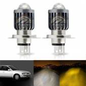 Toyota Corolla Efsane Kasa Uyumlu Mercek Led Xenon Şimşek Etkili Çift Renk - 2