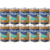 Proline Dana Etli Yetişkin Köpek Konservesi 400 Gr*10 Adet - 1