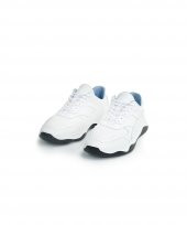 MAX UP WHITE Beyaz Sneaker Erkek Deri Ayakkabı - 5
