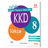 KURMAY YAYINLARI KKD 8 TÜRKÇE (Haftalık Kazanım Kavrama Denemeleri) - 1