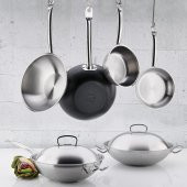 KORKMAZ A2837 PROLİNE NERO WOK 30X8,6 - 3