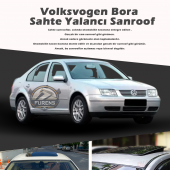 Wv Bora Parlak Siyah Yalancı Çakma Sahte Sunroof - 1