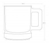 Paşabahçe 55442 Elysia Fincan Kupası 310Cc 2Li thumbnail 3