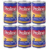 Proline Okyanus Balıklı Yetişkin Kedi Konservesi 395 Gr*6 Adet - 1
