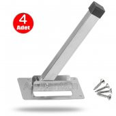 Aletçantam Sofra Ayağı Katlanır Açılır Kapanır 20cm Masa Ayak - 4 Adet - 1