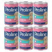 Proline Kuzu Etli Yavru Köpek Konservesi 400 Gr*6 Adet - 1