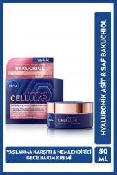 Nıvea Cellular Expert Lıft Gelişmiş Yaşlanma Karşıtı Gece Krem 50 Ml - 1