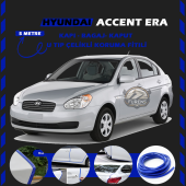 Hyundai Accent Era Oto Araç Kapı Koruma Fitili 5metre Parlak Mavi Renk thumbnail 1