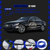 Mercedes E180 Oto Araç Kapı Koruma Fitili 5metre Parlak Mavi Renk - 1