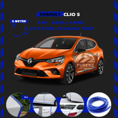 Renault Clio 5 Oto Araç Kapı Koruma Fitili 5metre Parlak Mavi Renk - 1