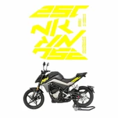 Cf Moto 250 Nk Sticker Seti Flo Sarı - 1