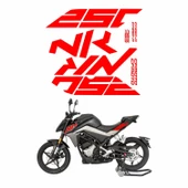 Cf Moto 250 Nk Sticker Seti Kırmızı - 1