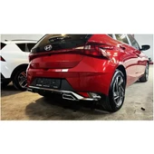 Autogp Hyundai i20 ön ve arka tampon koruması plastik 2020+ thumbnail 3