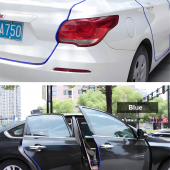 Volvo S60 Oto Araç Kapı Koruma Fitili 5metre Parlak Mavi Renk - 5