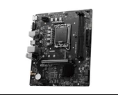 MSI PRO H610M-E DDR5 5600MHZ(OC) HDMI VGA M.2 mATX 1700P - 3
