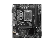 MSI PRO H610M-E DDR5 5600MHZ(OC) HDMI VGA M.2 mATX 1700P - 1