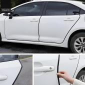 Renault Megane 2 Oto Araç Kapı Koruma Fitili 5metre Parlak Siyah Renk - 7