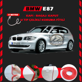 Bmw E87 Oto Araç Kapı Koruma Fitili 5metre Parlak Kırmızı Renk - 1