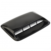 Piano Black Kaput Üstü Havalandırma Izgara Büyük GenişKaput Üstü Body Kit Parlak Siyah - 4