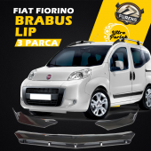 Fiat Fiorino Uyumlu Brabus Ön Lip 3 Parça Kanatlı Lip - 1