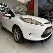 Ford Fiesta 2008-2017 Uyumlu Brabus Ön Lip 3 Parça Kanatlı Lip - 2