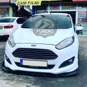 Ford Fiesta 2008-2017 Uyumlu Brabus Ön Lip 3 Parça Kanatlı Lip - 4