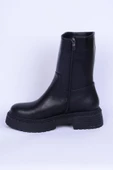Pierre Cardin 52419 Siyah Cilt Kadın Bot - 3