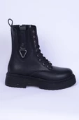 Pierre Cardin 52417 Siyah Fermuarlı Kadın Bot - 1