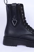 Pierre Cardin 52417 Siyah Fermuarlı Kadın Bot - 2