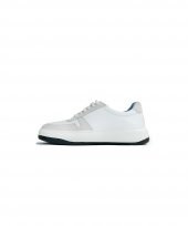 SORTIE WHITE Gri Beyaz Sneaker Erkek Deri Ayakkabı - 1