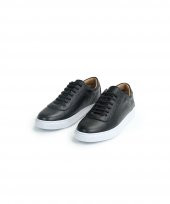BASIC BLACK Siyah  Casual Erkek Deri Ayakkabı - 4