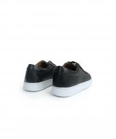 BASIC BLACK Siyah  Casual Erkek Deri Ayakkabı - 5