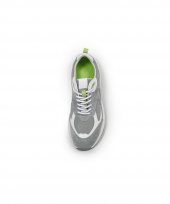 JAUMI GREY Gri Beyaz Sneaker Erkek Süet Ayakkabı - 2